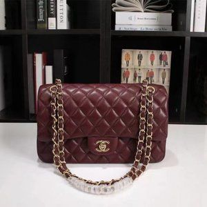 💜CHANEL💜C.C Double Chain Shoulder Bag